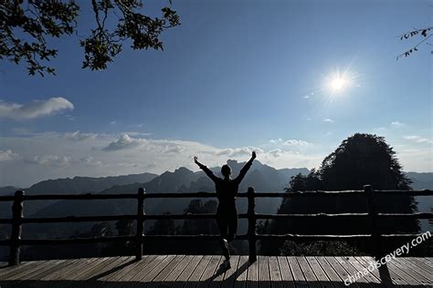 Yangjiajie Sahilinde Sanki Dünya Tek Bir Tuval Üzerine Çizilmiş Gibi Gösterişli ve Şaşırtıcı!